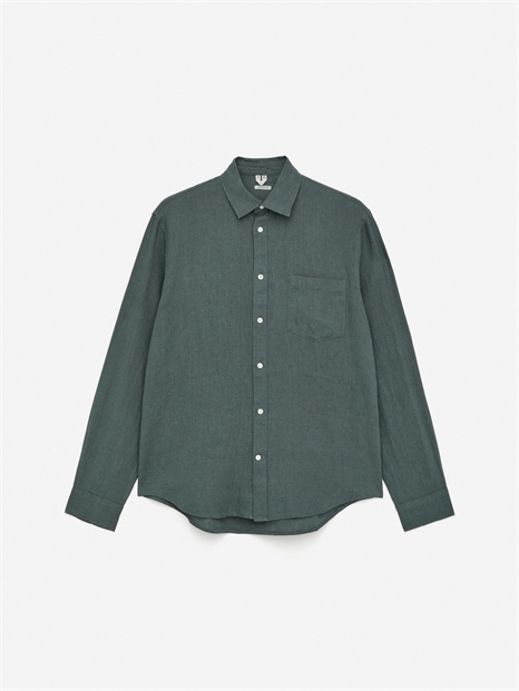 Льняная рубашка Regular-Fit 1034463022 - Фото 13947902