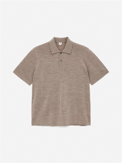 Рубашка-поло из шерсти 1268194001 - Фото 13947957