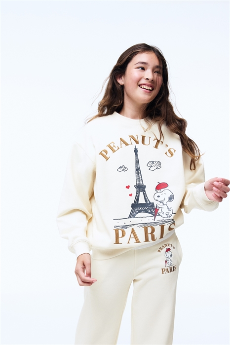 Толстовка оверсайз с принтом и мотивом 1305494005 - Фото 13948015