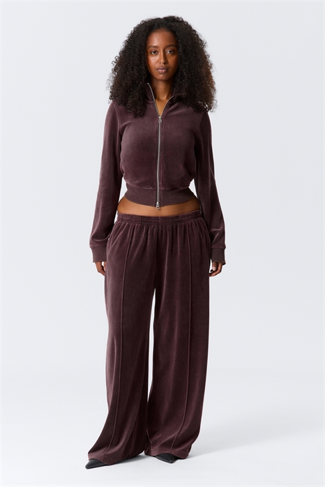 Широкие тренировочные брюки из выцветшего бархата 1254698003 - Фото 13948307