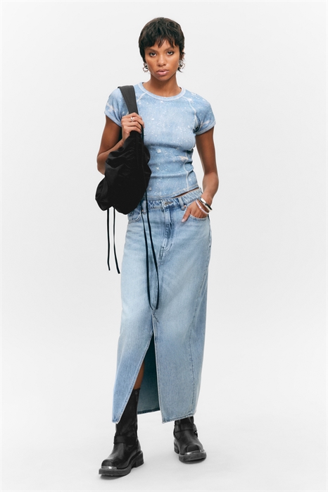 Джинсовая юбка миди 1038871013 - Фото 13948440