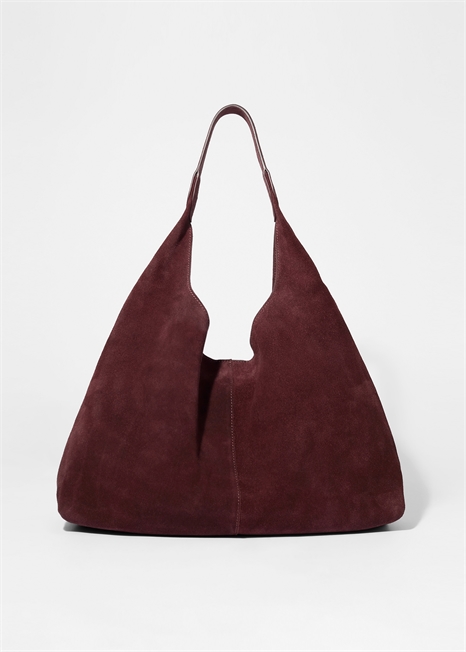 Большая замшевая сумка 1235628004 - Фото 13948466