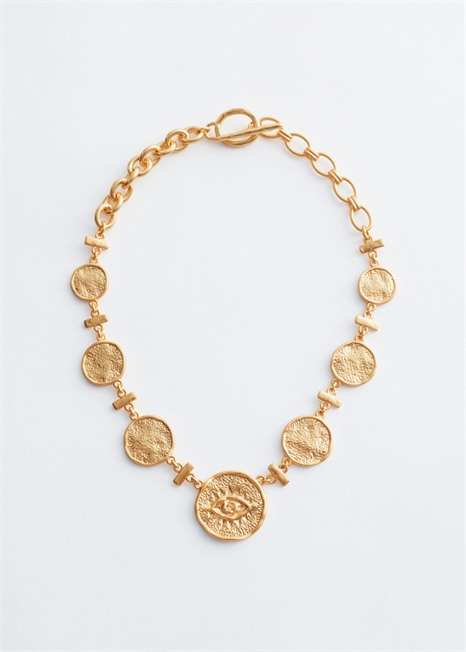 Короткое ожерелье с шармами 1290188001 - Фото 13948712