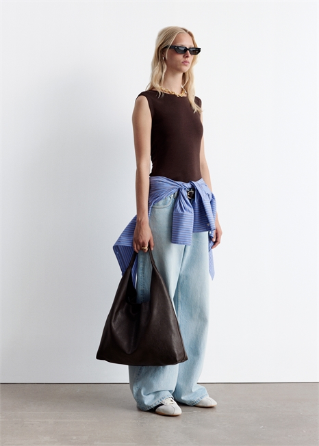 Большая кожаная сумка 1184147003 - Фото 13948988