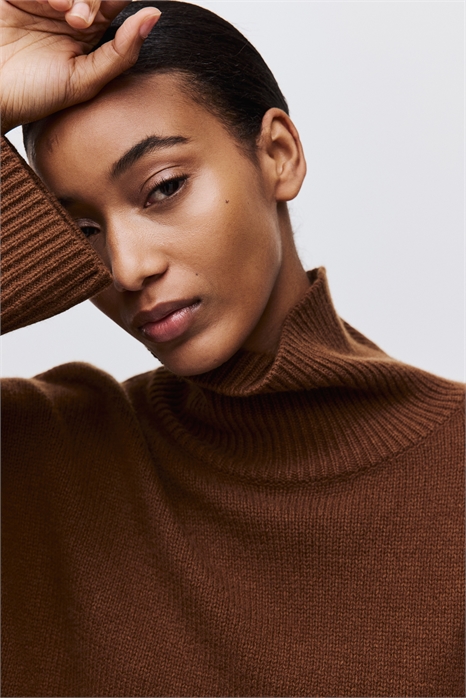 Джемпер с вырезом поло из кашемира 1253448009 - Фото 13949805