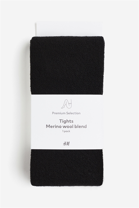 Колготки в рубчик из смеси мериносовой шерсти 1186638001 - Фото 13949949