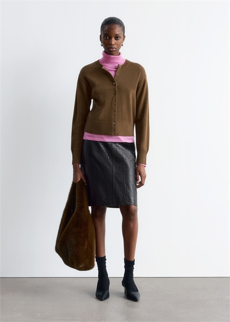 Шерстяной кардиган 1292738005 - Фото 13950020