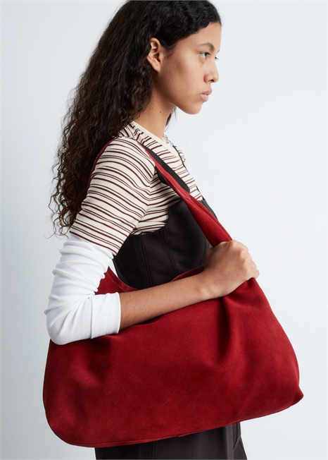 Большая замшевая сумка 1235628021 - Фото 13950259