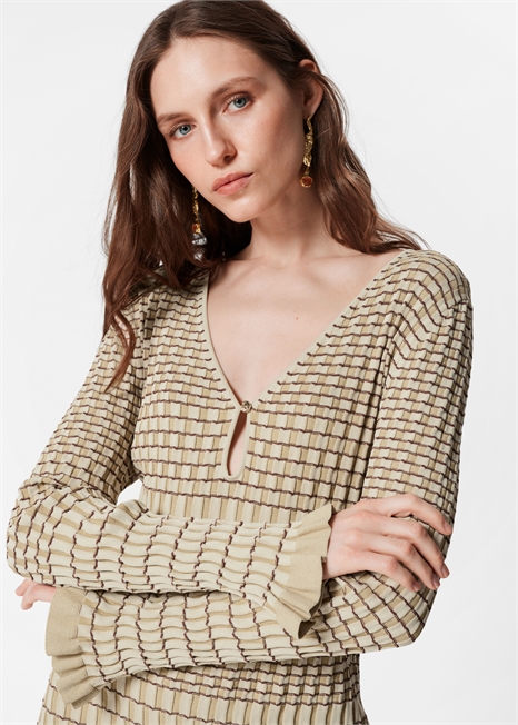 Длинные серьги с кристаллами 1277620001 - Фото 13950695