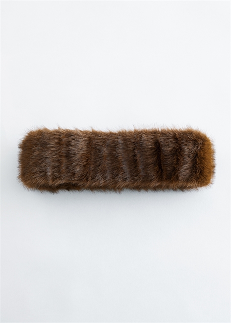 Повязка на голову из искусственного меха 1296665001 - Фото 13950755