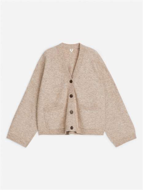 Кардиган из смеси шерсти и альпаки 1234632003 - Фото 13950794