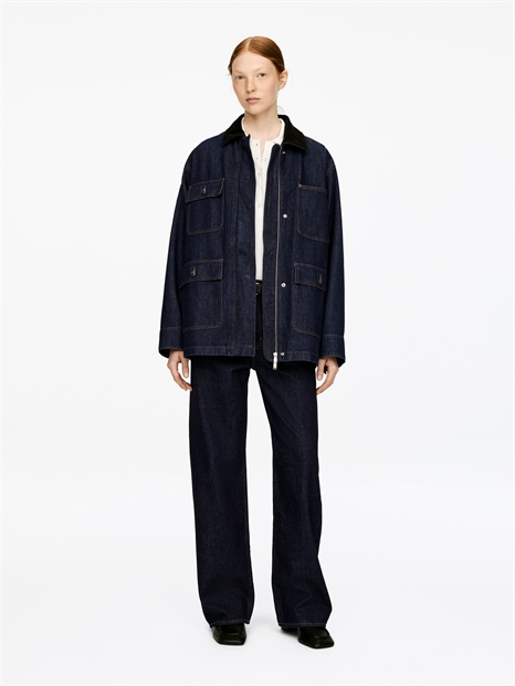 Джинсовая куртка больших размеров 1311669001 - Фото 13950915