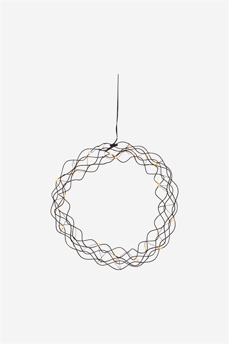 Вьющийся черный венок 1230050001 - Фото 13950956