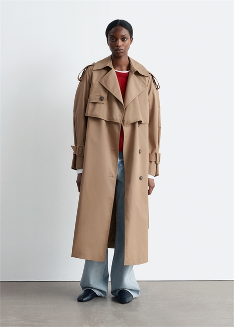 Тренч с поясом 1255767001 - Фото 13951191