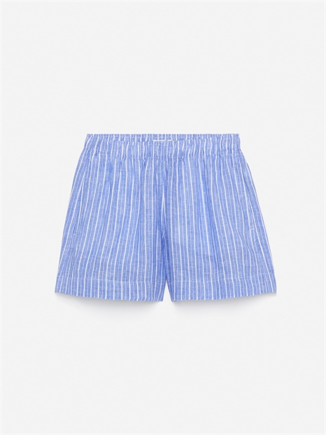 Льняные шорты 1276324003 - Фото 13951387