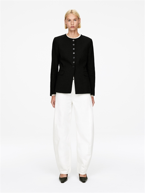 Блейзер из льняного бленда 1268336001 - Фото 13951924