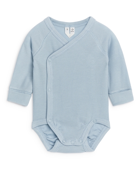 Боди-комбинезон для новорожденных из гладкого риба 1243538003 - Фото 13954659