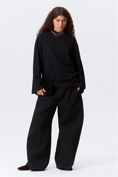 Футболка с длинным рукавом оверсайз 1196501004 - Фото 13955226