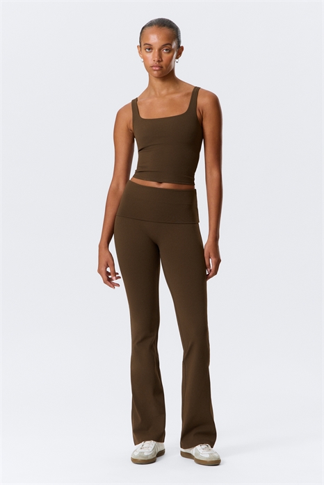 Колготки для йоги с расклешенной талией 1318446002 - Фото 13955561