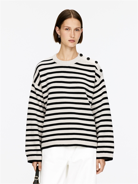 Хлопковый джемпер в стиле оверсайз 1038364011 - Фото 13955573