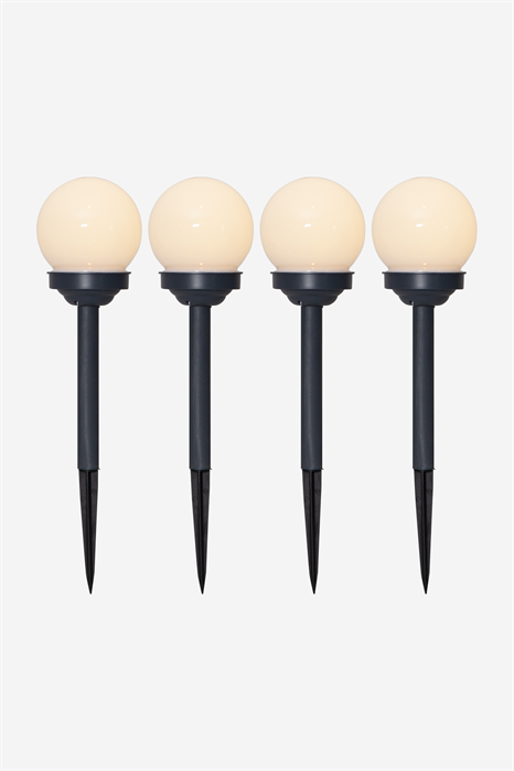 Глобус для освещения болларда на солнечных батареях, 4 шт. 1230022001 - Фото 13955946