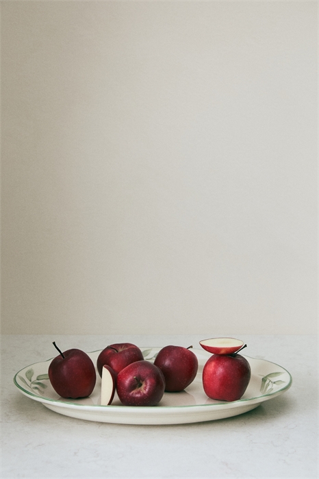 Сервировочная тарелка из керамики с ручной росписью 1303063001 - Фото 13956044