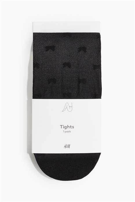 Колготки с узором в виде бантиков 1247859001 - Фото 13956462