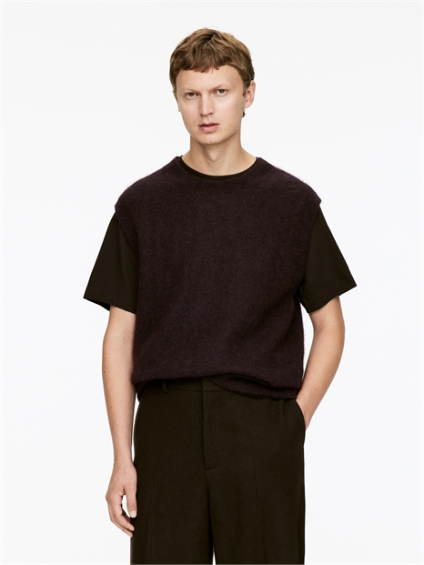 Жилет из смеси альпаки и шерсти 1187807005 - Фото 13956618