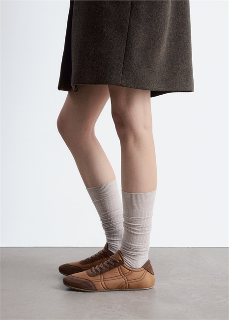 Замшевые кроссовки 1284770001 - Фото 13956719