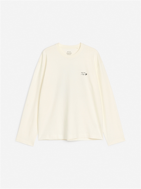 Футболка с длинным рукавом ARKET CAFÉ 1244349001 - Фото 13957056