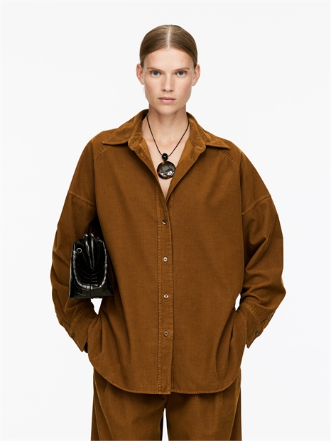 Вельветовая рубашка 1298085001 - Фото 13957157