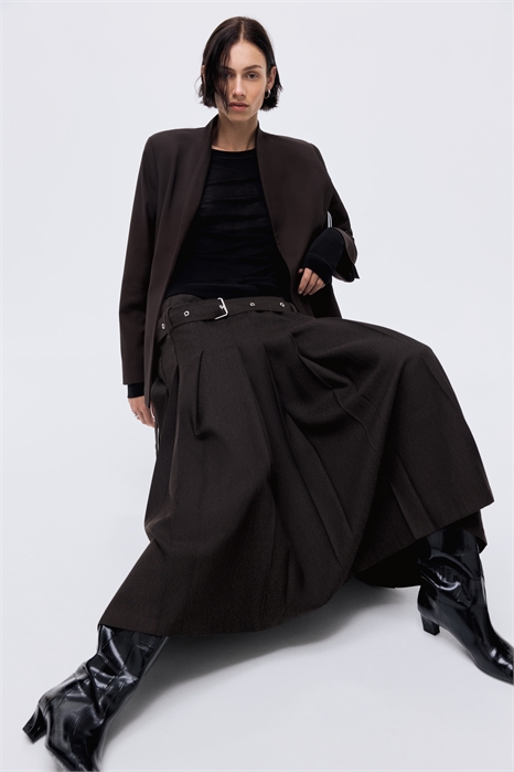 Блейзер с поясом 1299420003 - Фото 13957779