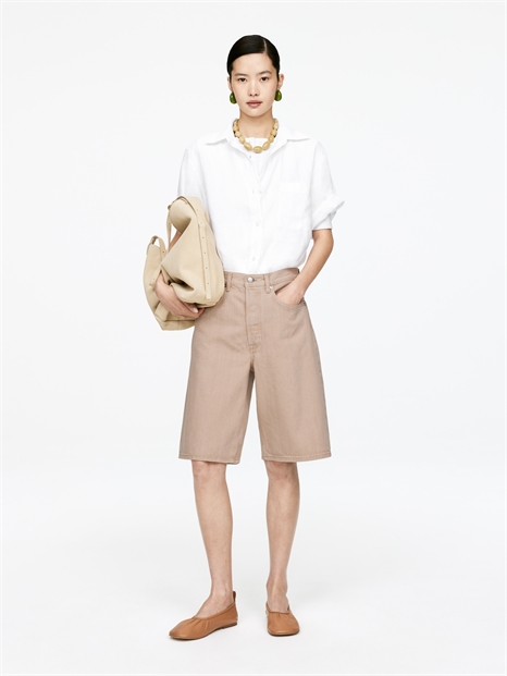 Длинные джинсовые шорты 1148509006 - Фото 13957861