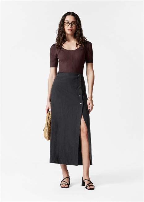 Юбка миди A-Line 1269596002 - Фото 13958012