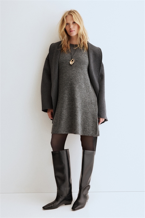 Трикотажное платье MAMA 1290114002 - Фото 13958175