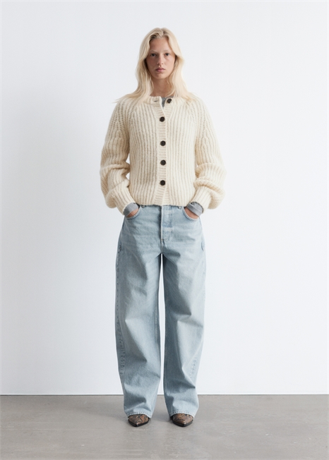 Кардиган с рукавами-баллонами 1301567001 - Фото 13958188