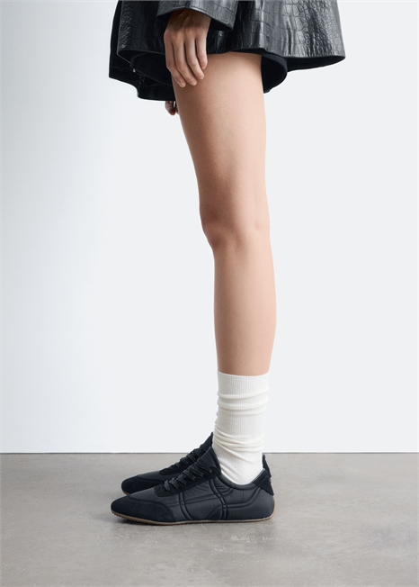 Замшевые кроссовки 1284770003 - Фото 13959121