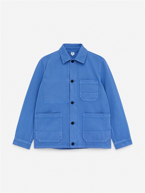 Куртка-рубашка из твила 0990934023 - Фото 13960399