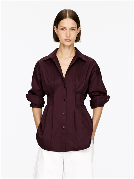 Плиссированная блузка 1297123003 - Фото 13960551