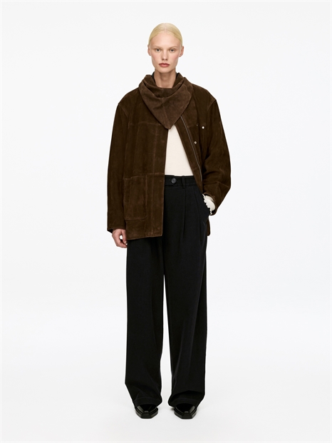 Вельветовые брюки с высокой талией 1301294004 - Фото 13960949