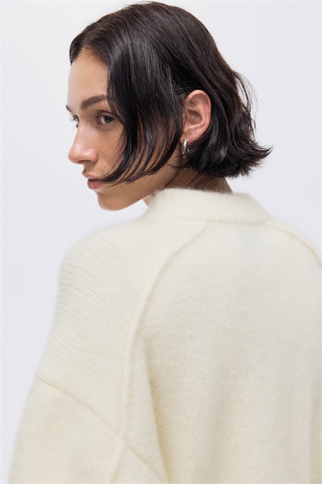 Кардиган на молнии из мохеровой смеси 1310686003 - Фото 13961306