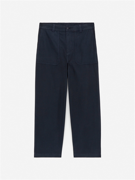 Хлопковые утилитарные брюки 1268013001 - Фото 13961389