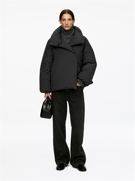 Пуховик с высоким воротником Upcycled Down 1238490004 - Фото 13961913