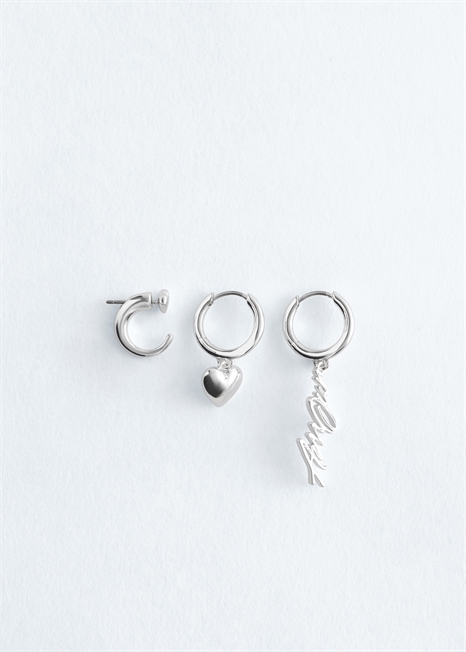 Серьги-обручи в комплекте с деталями из мотивов 1308368001 - Фото 13962260