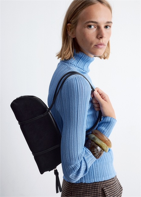 Кожаная сумка для боулинга 1254800001 - Фото 13962558