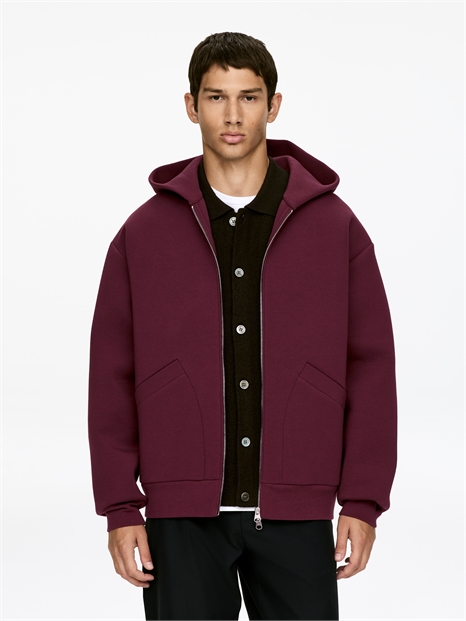 Толстовка на молнии из скубы 1302075008 - Фото 13963363