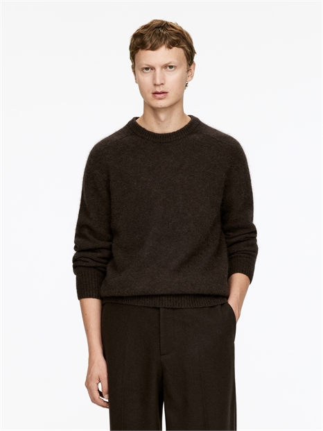 Джемпер из смеси альпаки и мериноса 0526602032 - Фото 13963400