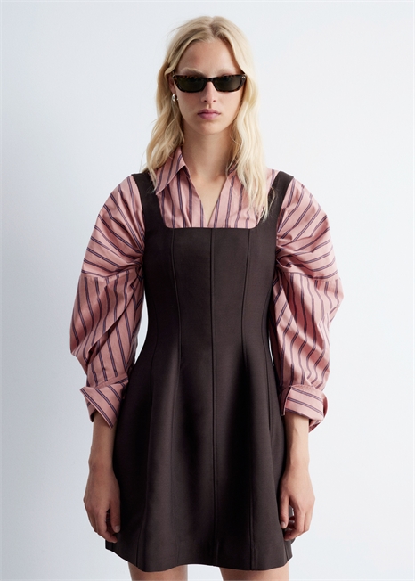 Корсетное мини-платье 1256797001 - Фото 13963457