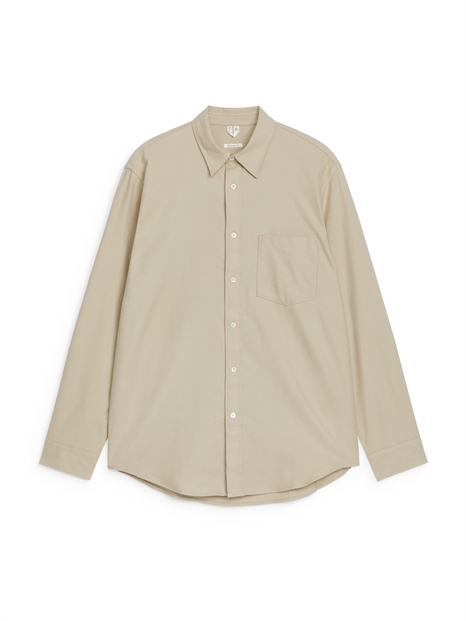 Расслабленная фланелевая рубашка 1244466003 - Фото 13963633