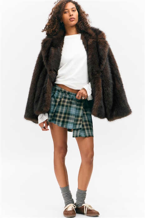 Мини-юбка с асимметричными складками 1296022002 - Фото 13963719